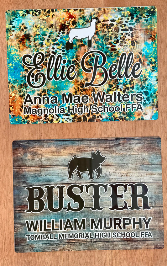 FFA Metal Sign